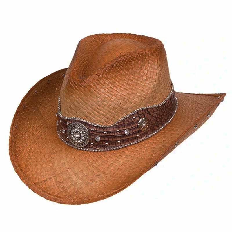 BlingStuddedStrawCowboyHatforSmallHeads-KarenKeithHats.jpg