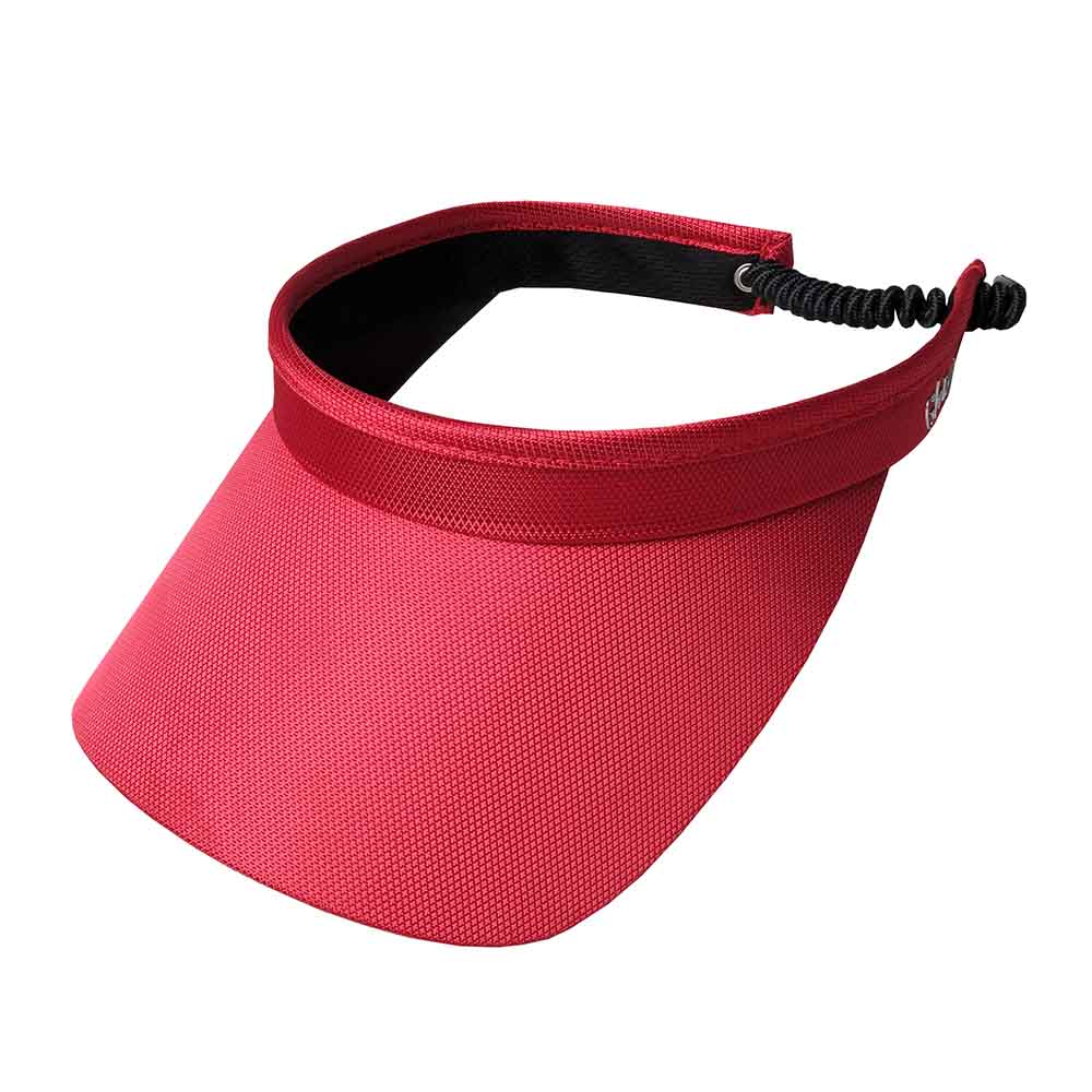 BrightColorsGolfSunVisorwithCoilLace-GloveIt_GolfHatsred.jpg