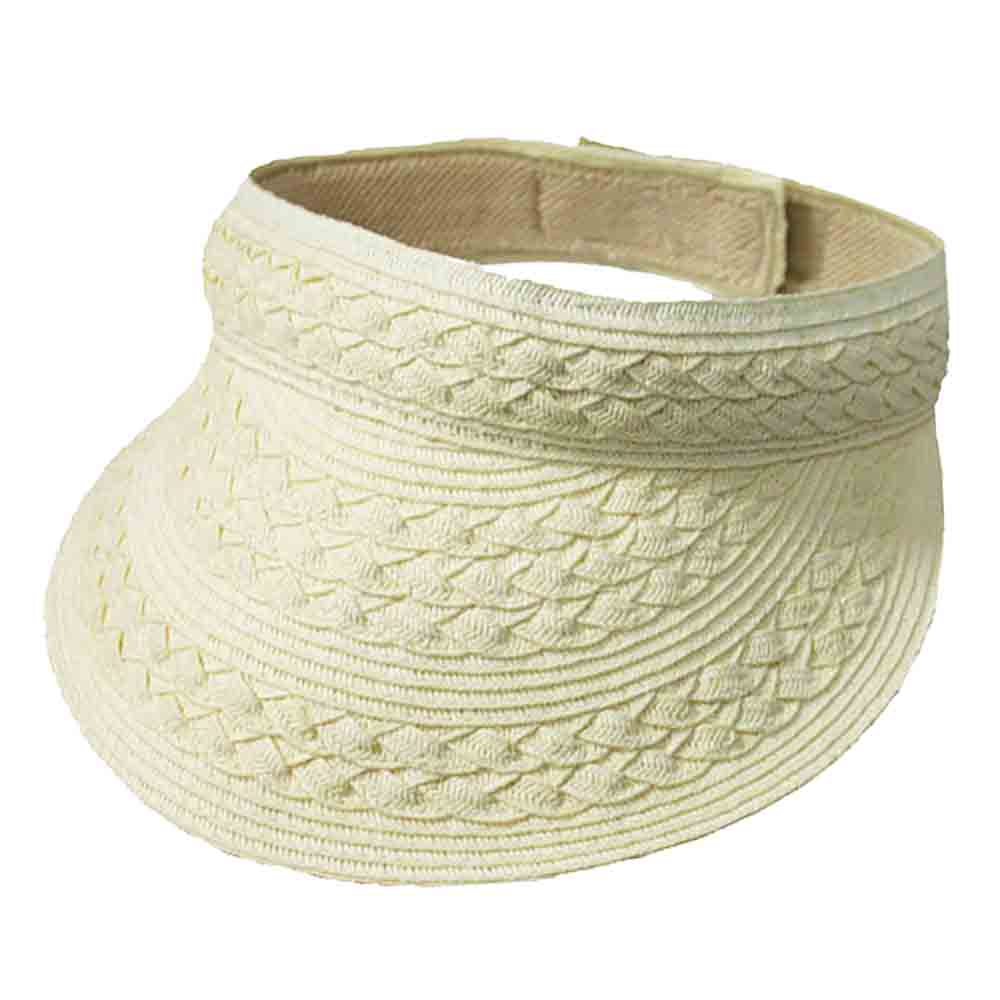 CrossBraidSunVisorHat-JeanneSimmonsAccessoriesivory.jpg