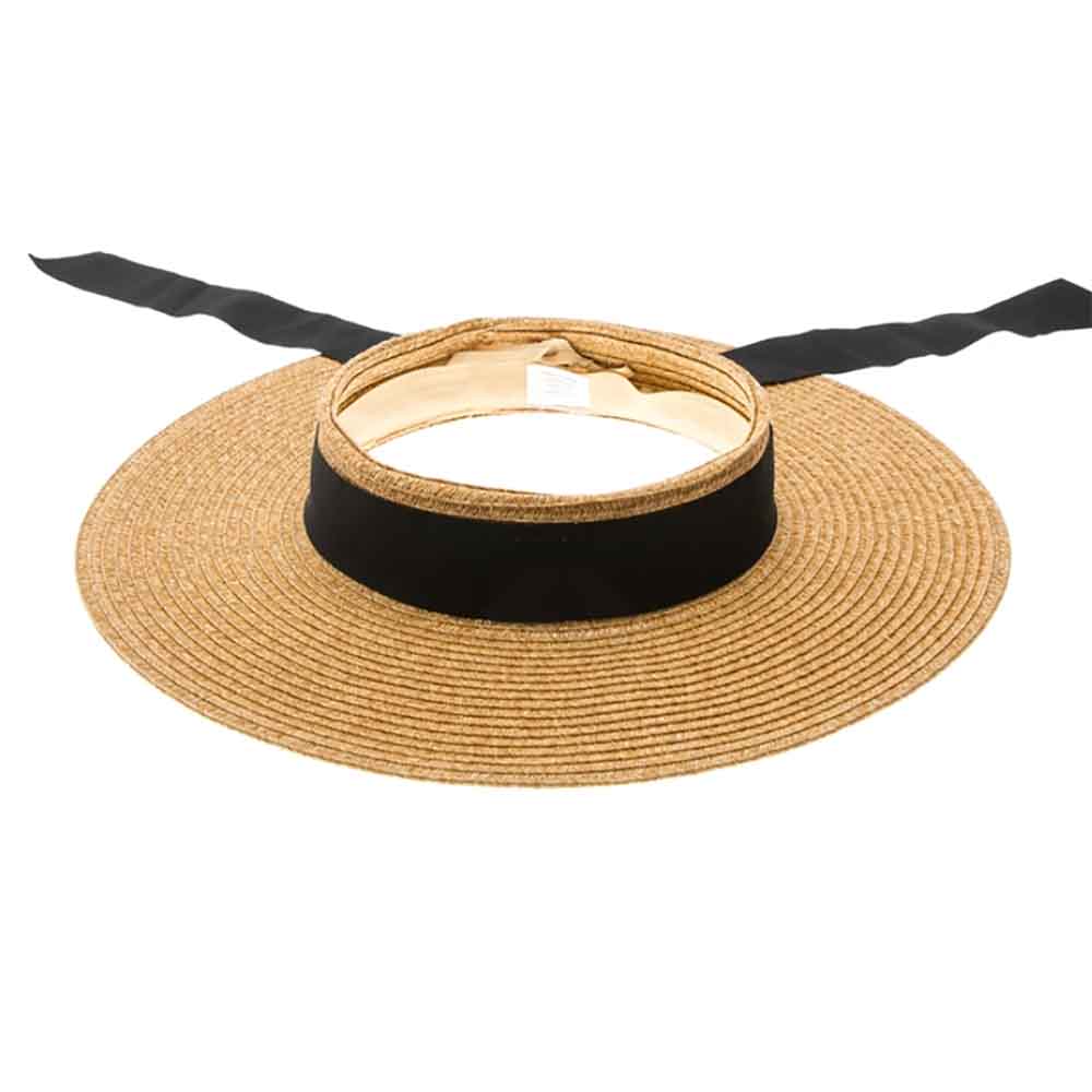 CrownlessSunHatwithLongRibbonBow-BoardwalkHats.jpg