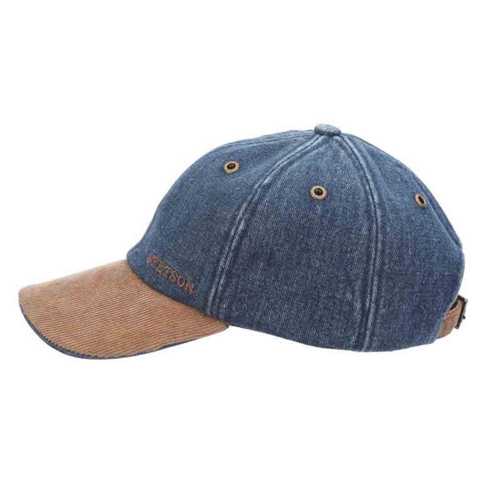 DenimBaseballCapwithCorduroyPeak-Stetson_Hatsside.jpg