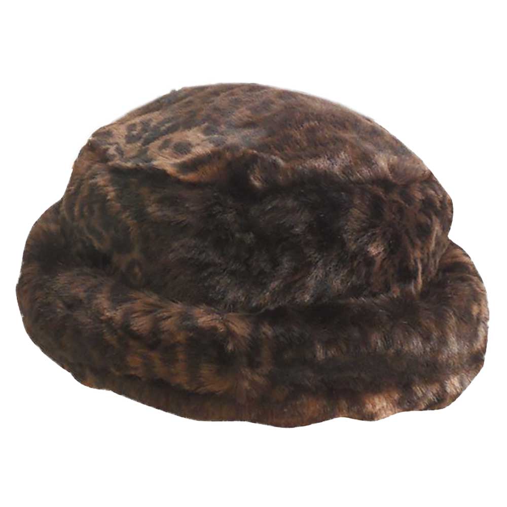 FauxFurBucketHat-ScalaHatsleopardprint.jpg
