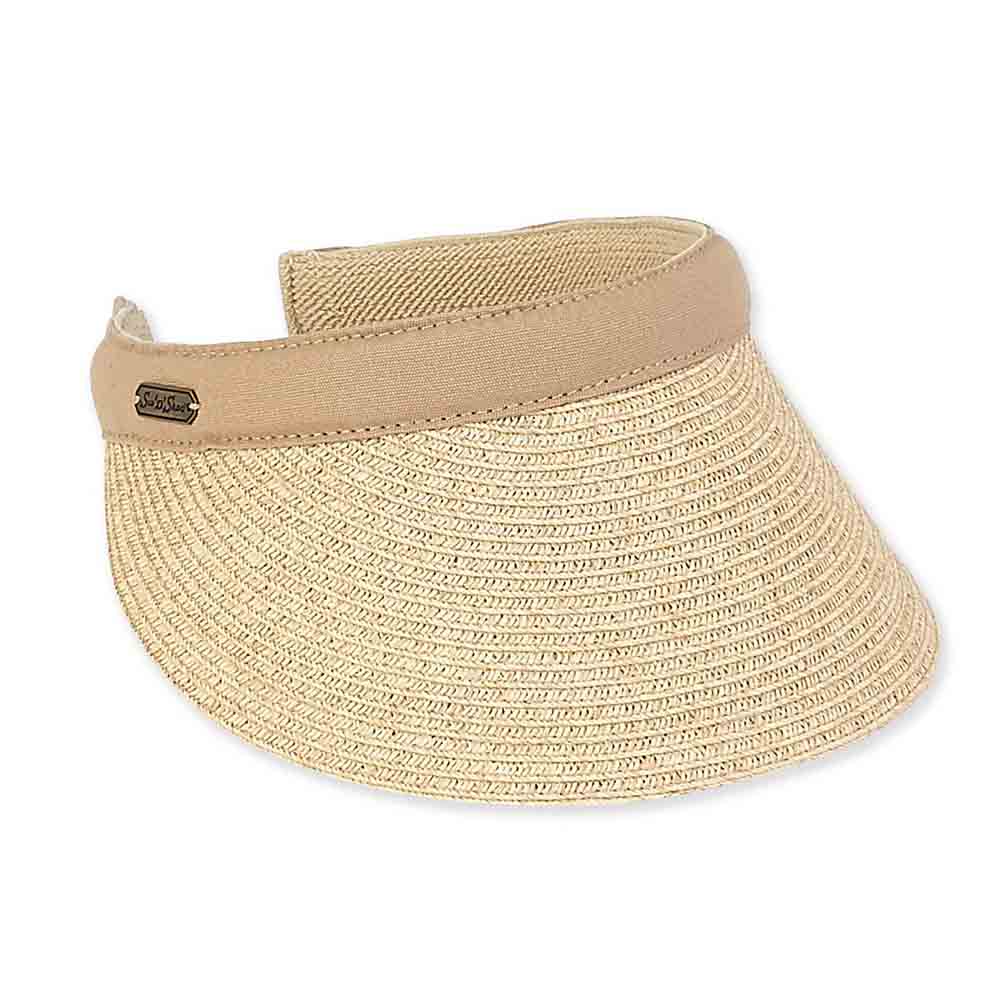 GianaTweedBraidClip-OnSunVisor-Sun_N_SandHatsbeige.jpg