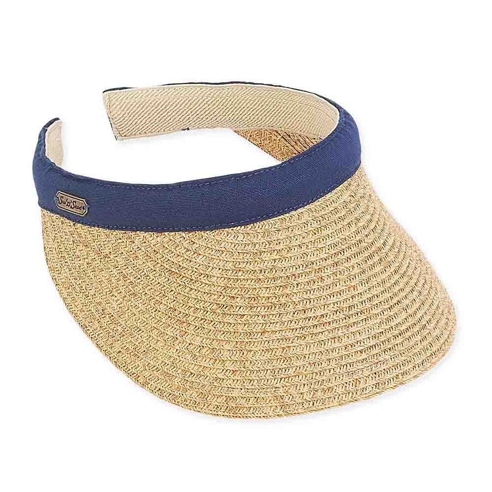 GianaTweedBraidClip-OnSunVisor-Sun_N_SandHatsnavyblue.jpg