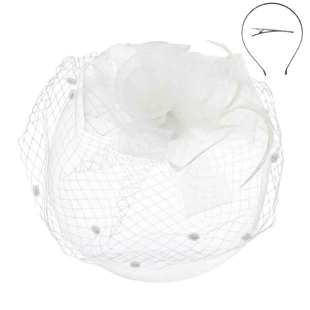 HTH2220tripleflowerdoublemeshanddottednettingveilfascinatorwhitecopy.jpg
