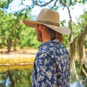HighCountryTribalBandWideBrimFabricHat-ScalaHatsonmodel.jpg
