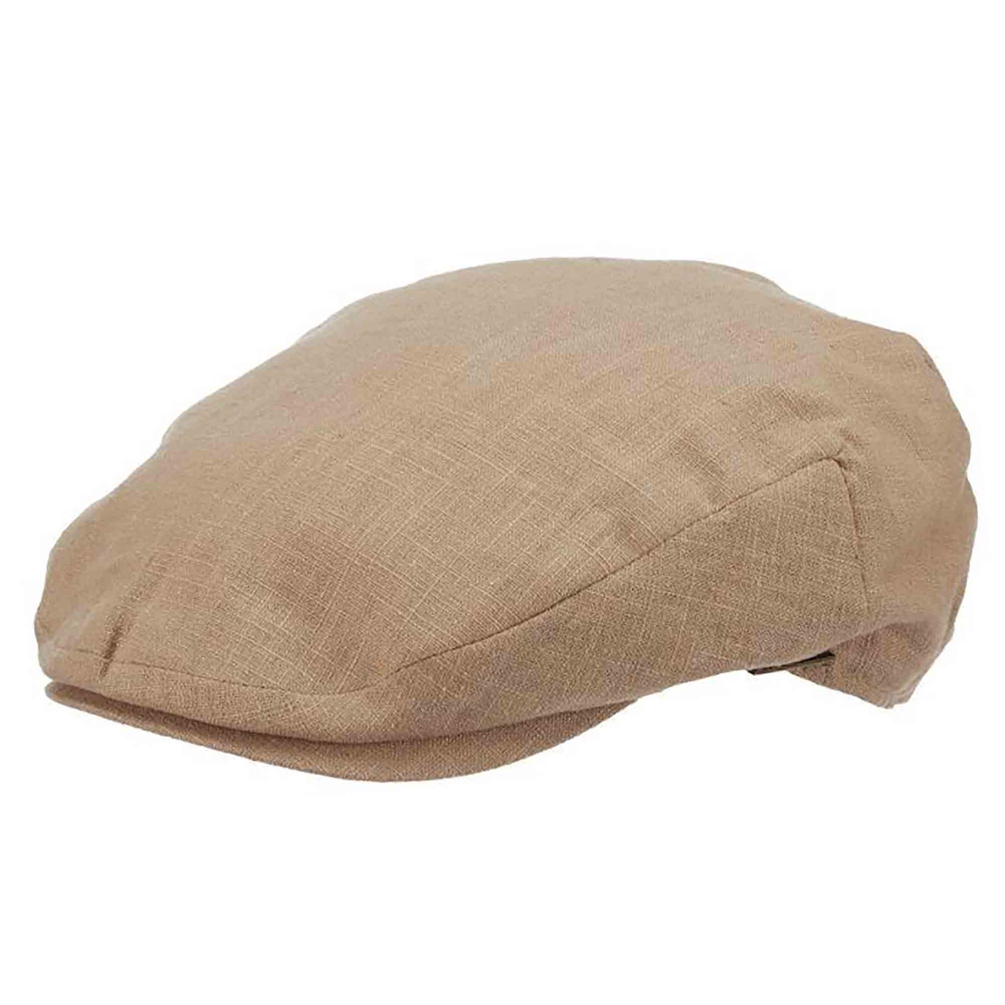 LinenIvyCapwithMeshLining-StetsonDrivingCaps.jpg