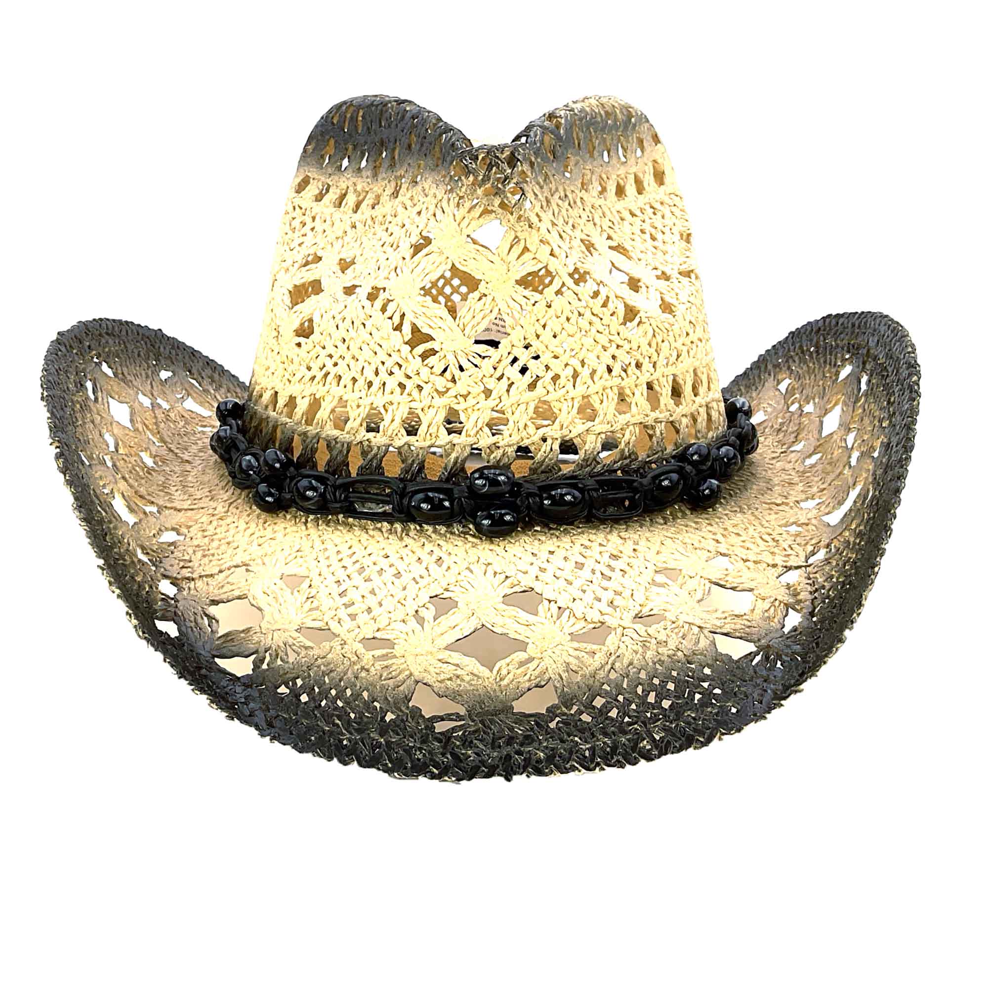 MacrameBandLaceStrawCowboyHat-MilaniHatsfront.jpg