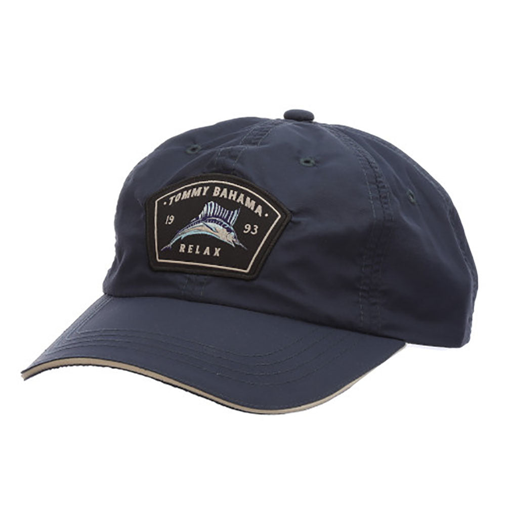 MallardSupplex_BaseballCapwithSandwichedBill-TommyBahamaHatsnavy.jpg