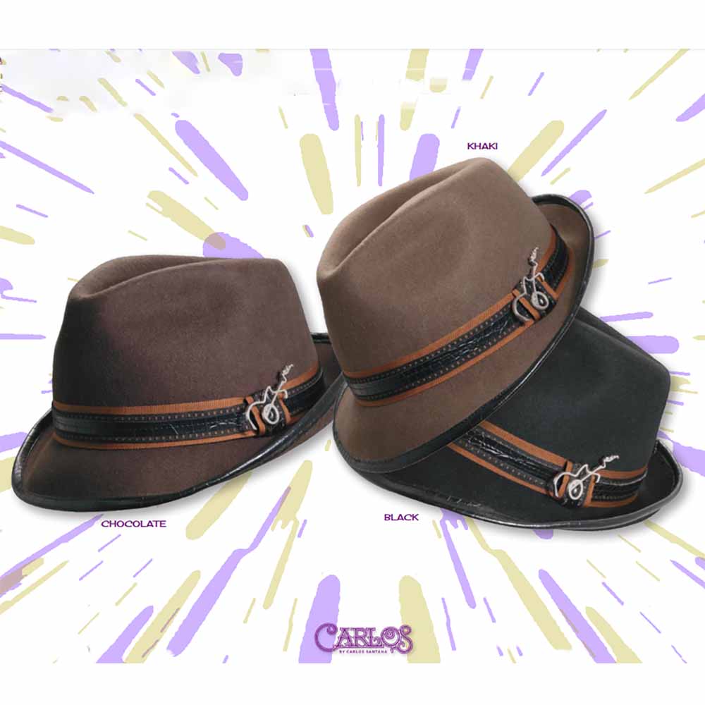 MeditationWoolFeltFedorawithLeatheretteBroundBrim-CarlosSantanaHats.jpg