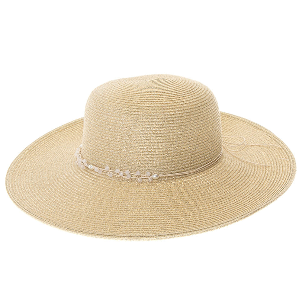 MetallicShimmerSunHatwithStringofBeads-BoardwalkStyleda1316goldside.jpg