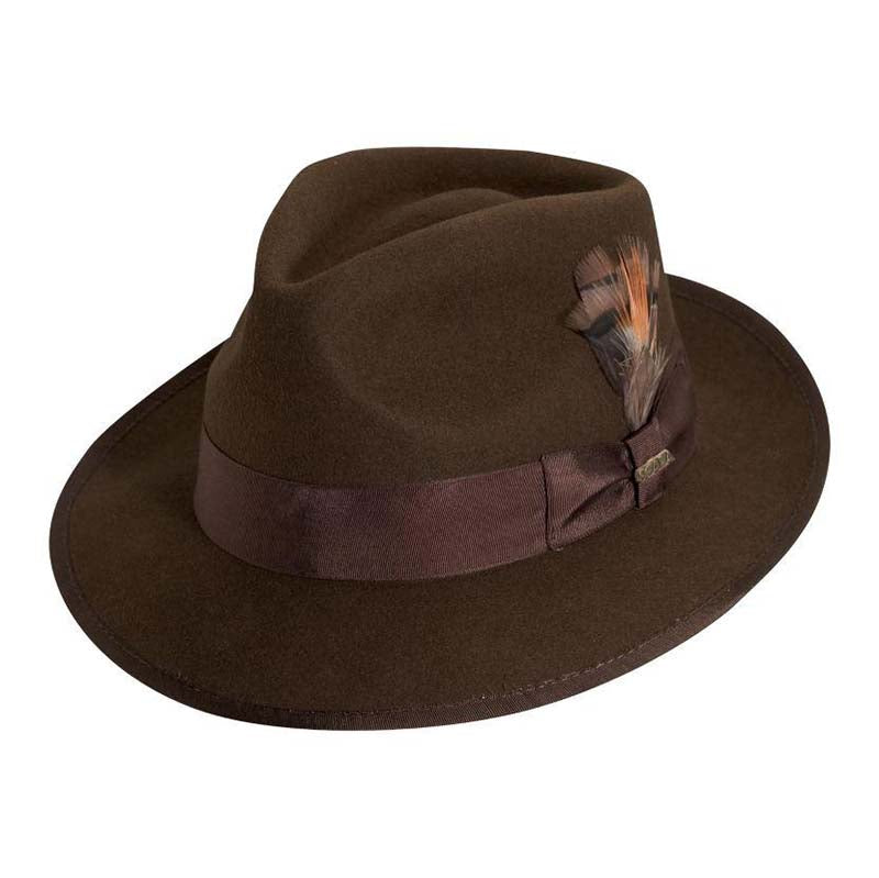 NewYorkerStructuredWoolFeltFedora-ScalaHatsbrown.jpg