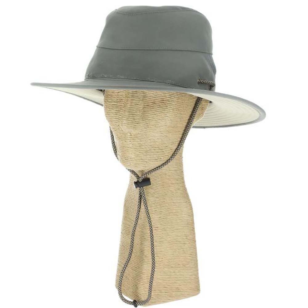 NoFlyZone_CoolingOutbackHatwithChinCord-StetsonHatsonmodel.jpg