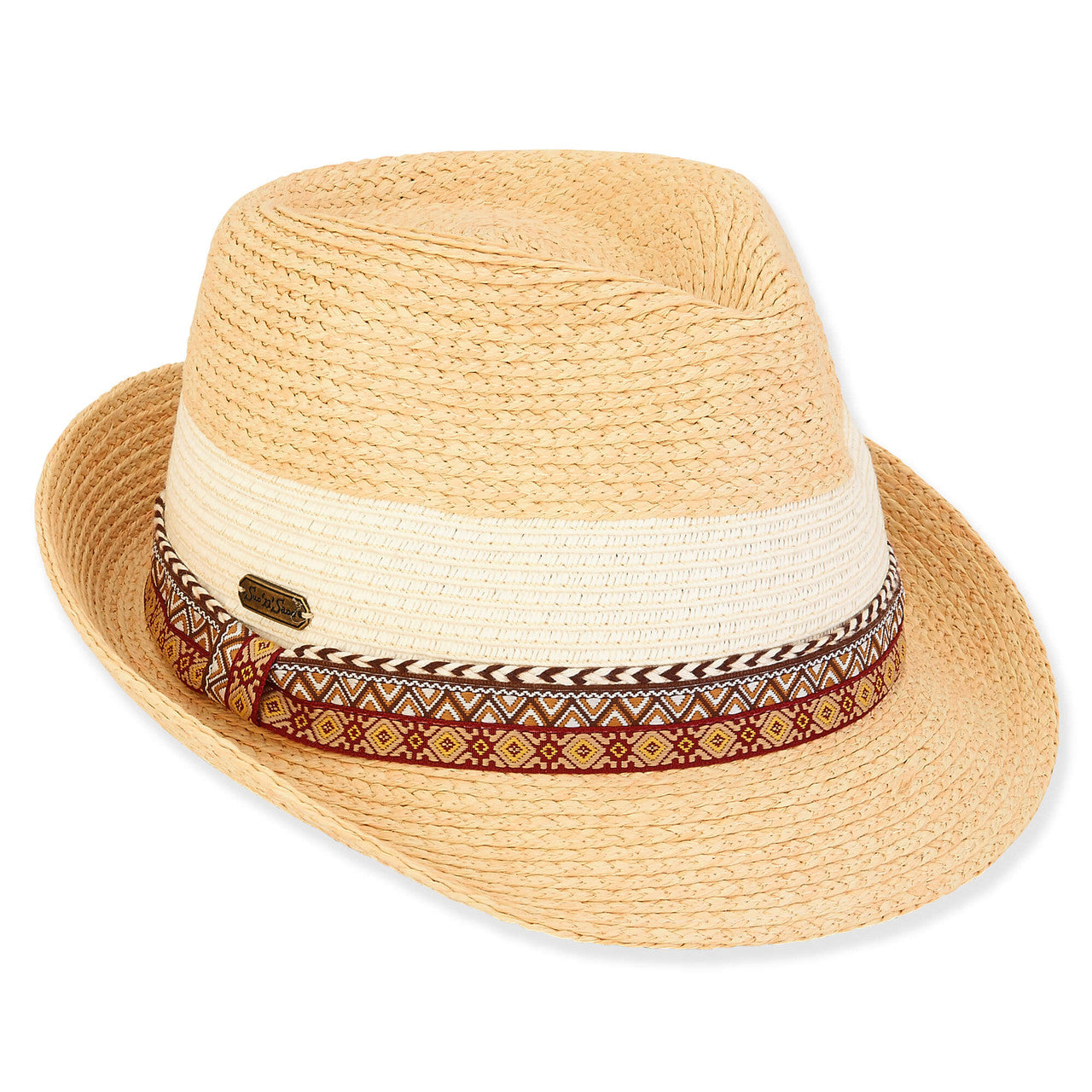 OakleyTribalPatternBandStrawFedoraHat-Sun_n_Sand_hh3021.jpg