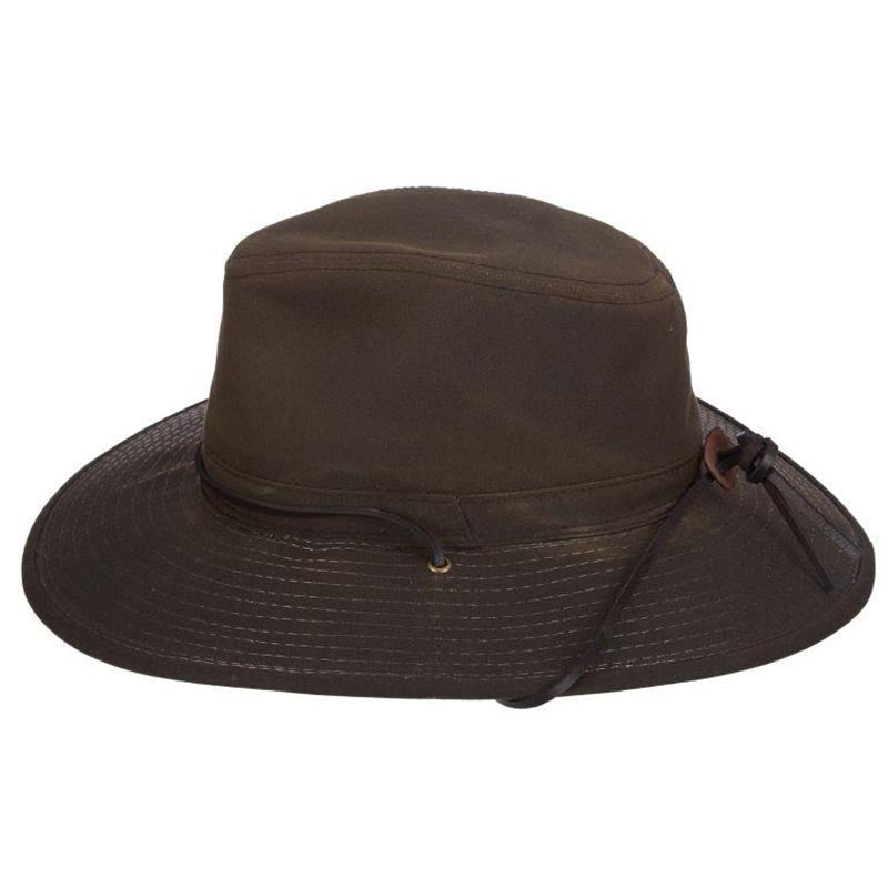 OilClothOutbackHatforSmallHeads-DPCHeadwearbrownsmalsize.jpg