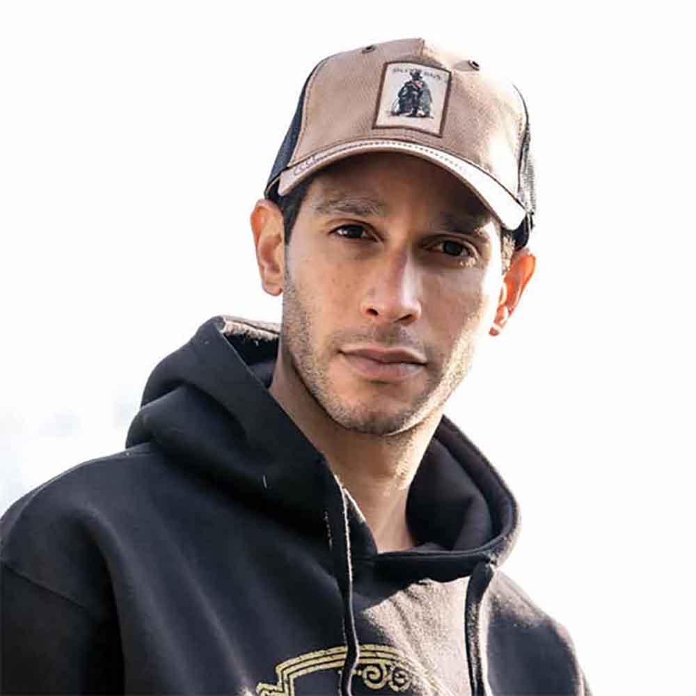 OutlawStructuredTimberClothBaseballCap-StetsonHatonmodel.jpg