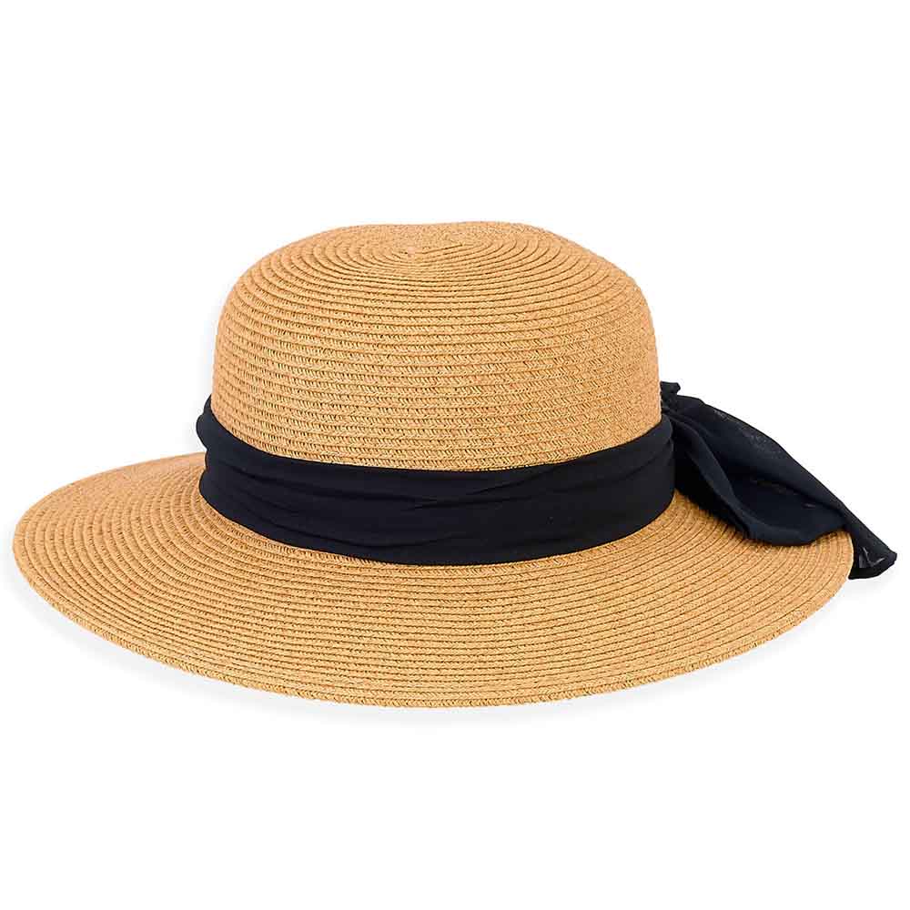PetiteHatsforSmallHeads-ChiffonBowStrawWideBrimBeachHatblackscarf.jpg