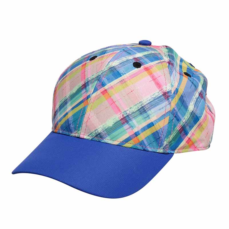 PlaidSorbetPetiteBaseballCap-GloveIt_GolfHats.jpg