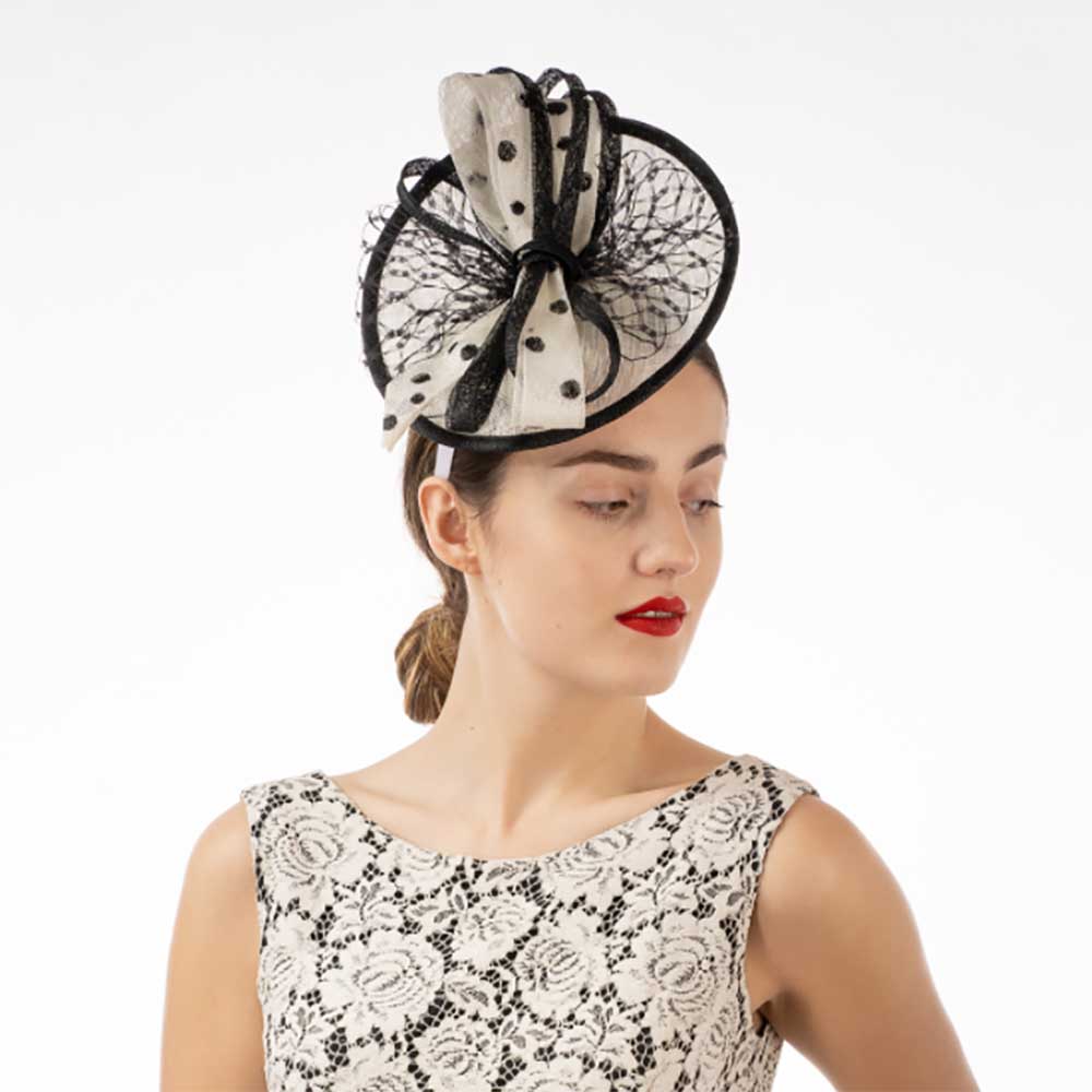 PolkaDotBowSinamayCocktailHat-KaKyCOwomenwearingfascinator.jpg