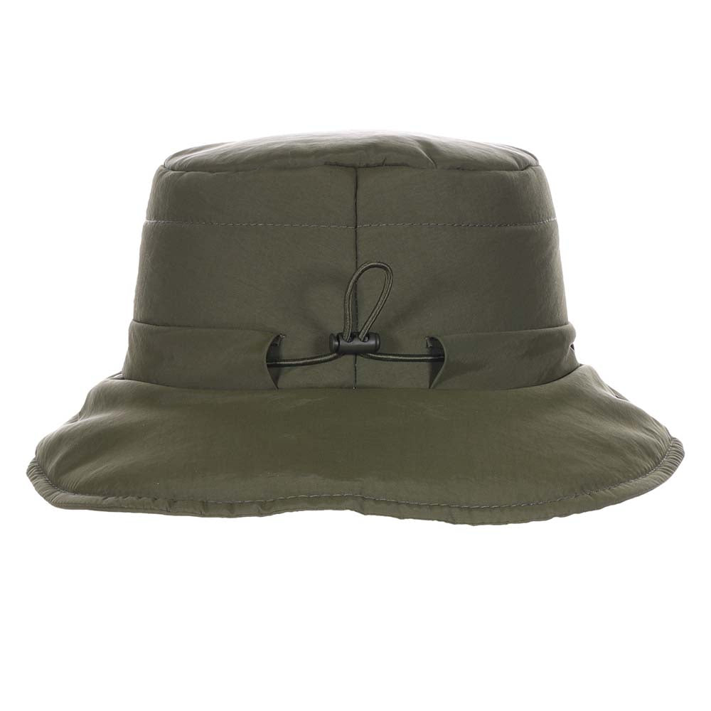 PufferRainHatwithAdjustableToggle-ScalaHatsoliveback.jpg