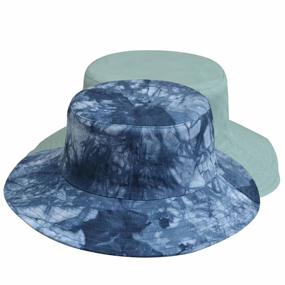 ReversibleTieDyeBucketHat-KarenKeithHatsnavytiedyewithaquareverseside.jpg