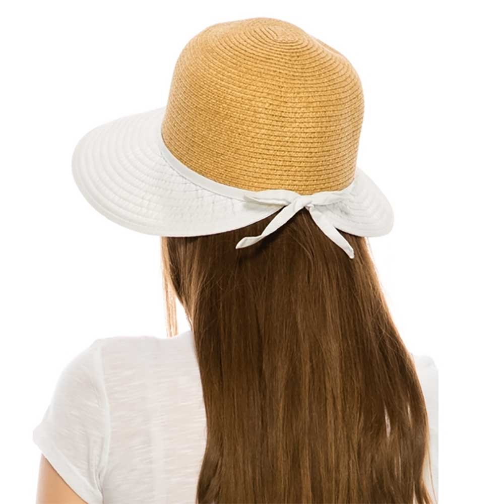 RibbonandStrawFacesaverHat-BoardwalkStylewhitehatonmodel.jpg