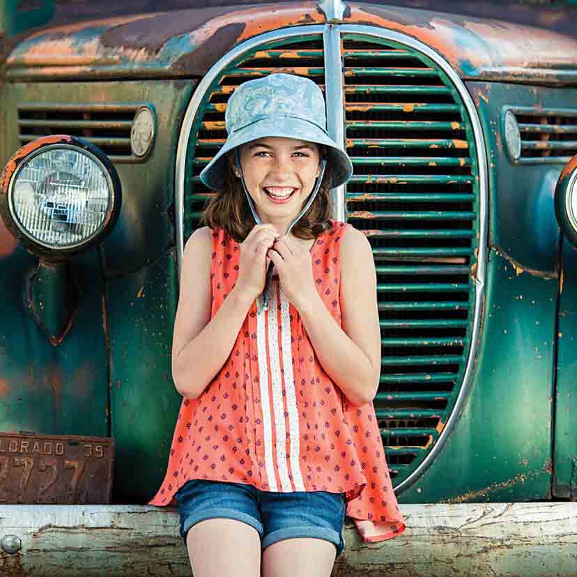 RileyBucketHatforSmallHeads-WallarooHatsgirlwearingbluehat.jpg
