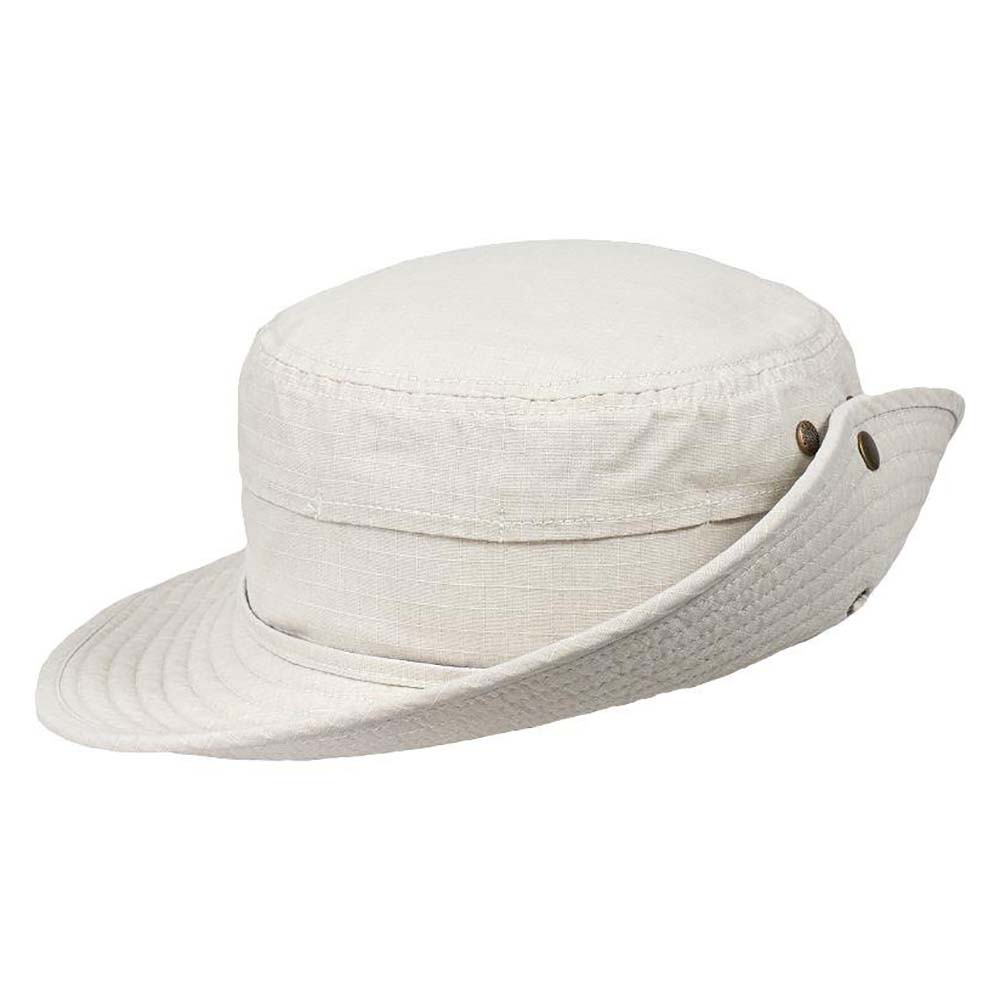RipStopCottonBucketHatwithSideSnaps-DPCOutdoorHatsmeshcrown.jpg