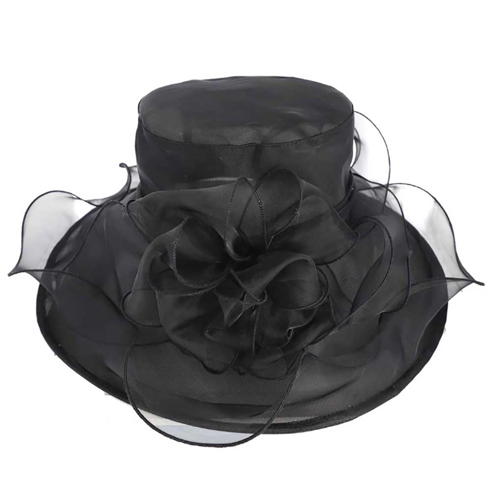 RuffleEdgeFlowerCenterDerbyHat-SomethingSpecialHatsblack.jpg