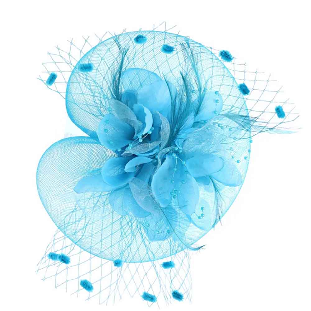 SilkFlowerandDottedNettingFascinator-SomethingSpecialaqua.jpg