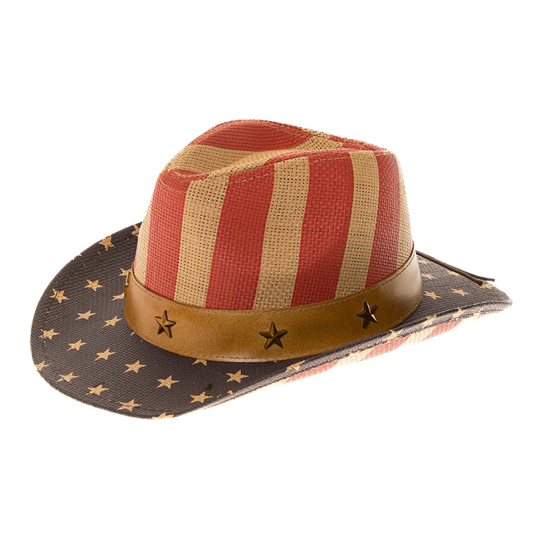 SmallHeadsUSAFlagPatternPatrioticCowboyHat-BoardwalkHatsda2965.jpg