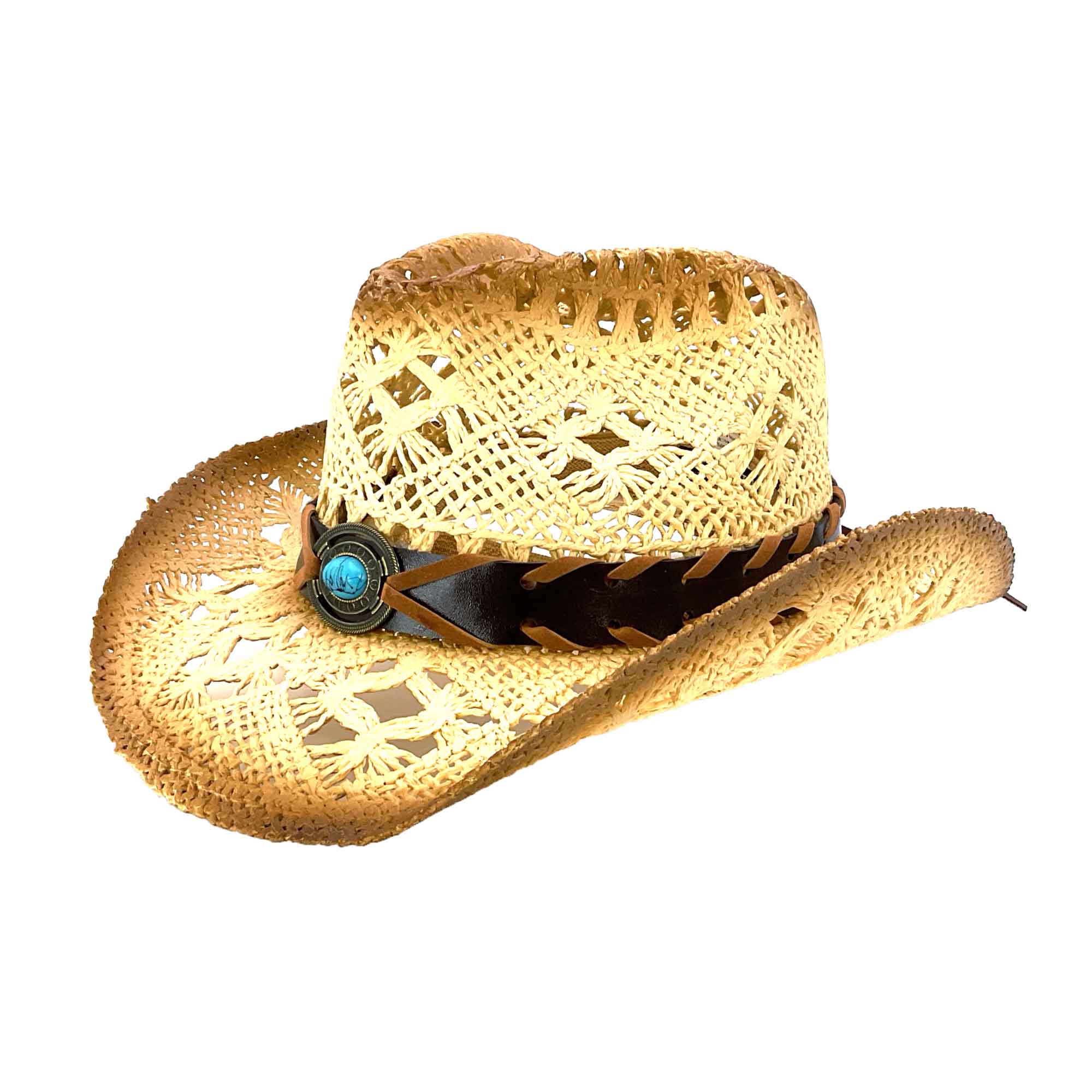 SmallSizeMacrameStrawCowboyHatwithTurquoiseBead-MilaniHats.jpg