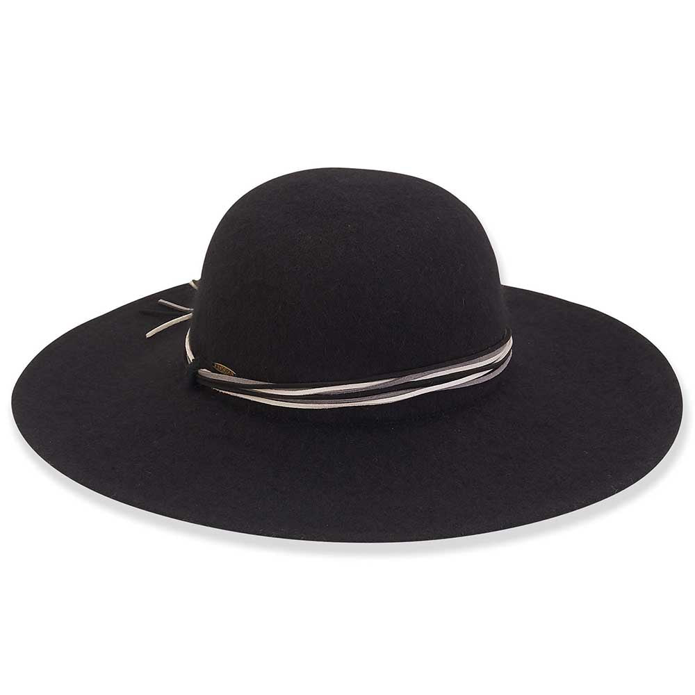 SoftBoiledWoolFloppyHatwithMultiColorTie-Adora_WoolHatsblack.jpg