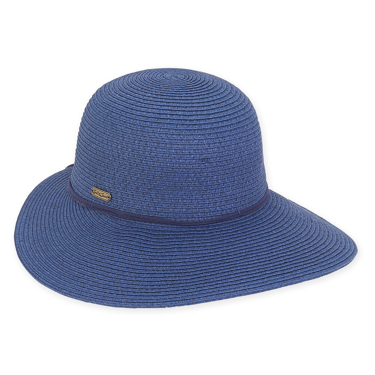 StrawSunHatwithLeatheretteTie-Sun_N_SandHatsHH2384navy.jpg