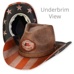 VintageUSAFlagCowboyHat-GuyHarveyHatshg942underbrim.jpg