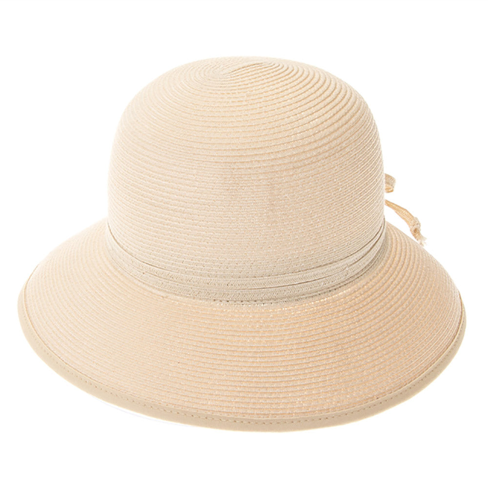 WashableSplitBrimStrawClochewithDoubleBow-BoardwalkStyleda1988beige.jpg