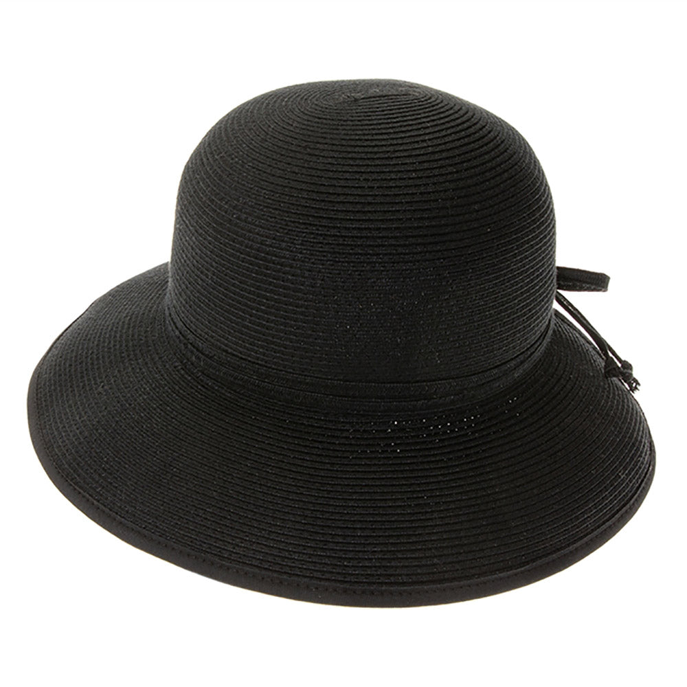 WashableSplitBrimStrawClochewithDoubleBow-BoardwalkStyleda1988black.jpg