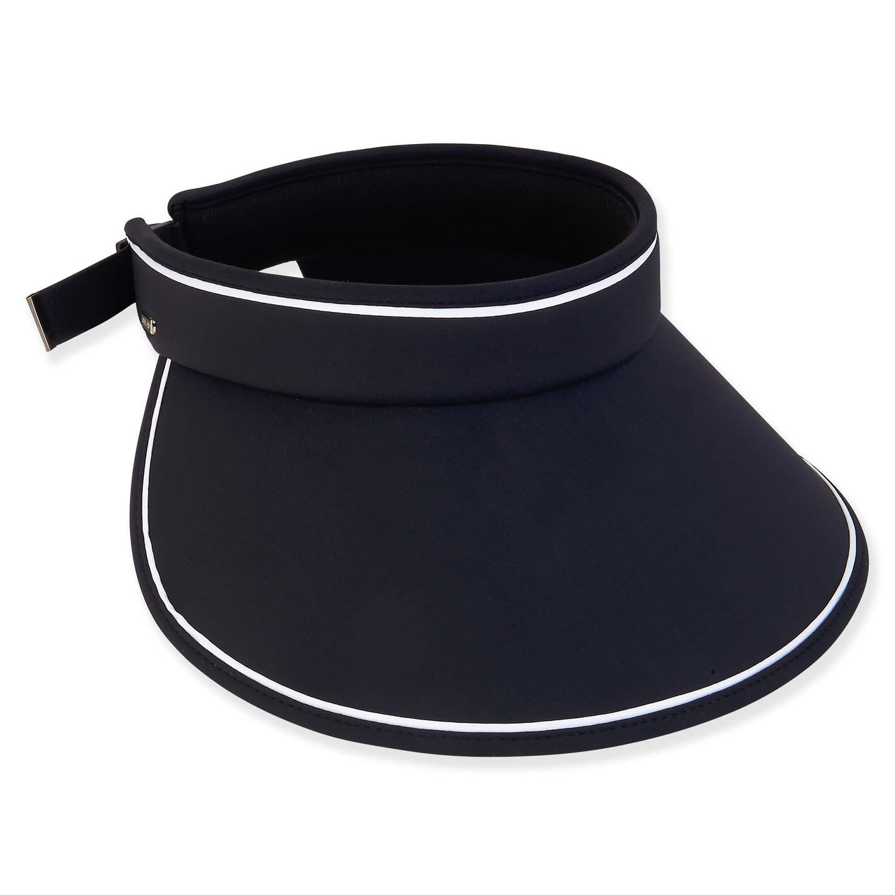 WideBrimSpandexSunVisorwithContrastTrim-Sun_N_SandHatsHH3156Cblack.jpg