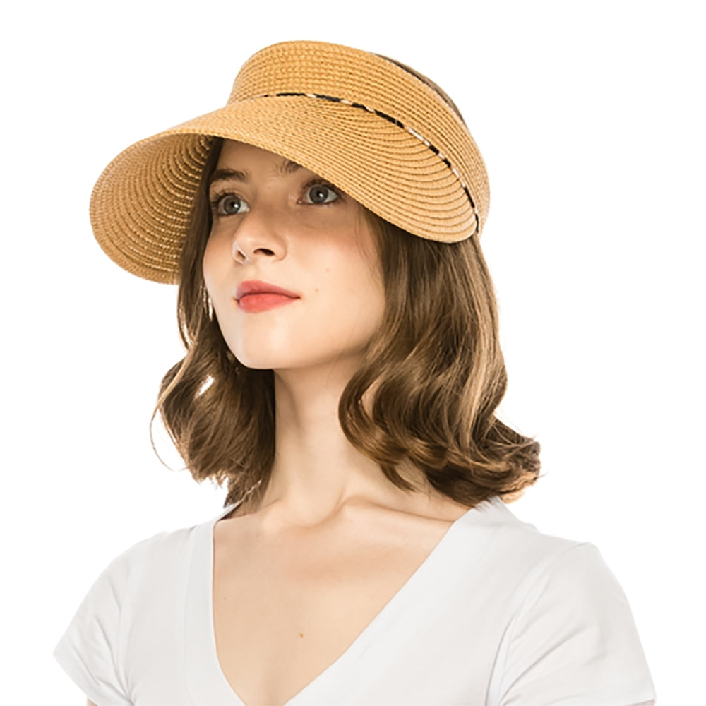 WideBrimSunVisorforPetiteHeads-BoardwalkStylemodelwearingstrawsunvisor.jpg