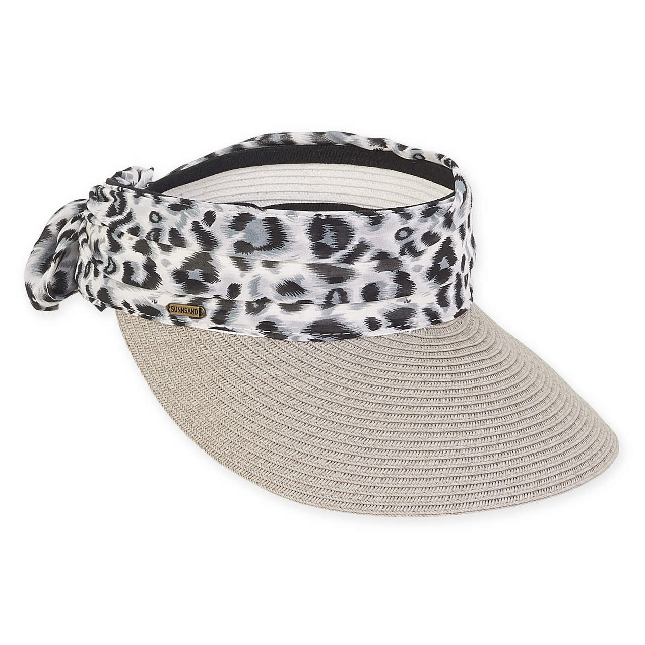 Wide_brim_sun_visor_with_animal_print_sash_band_grey.jpg