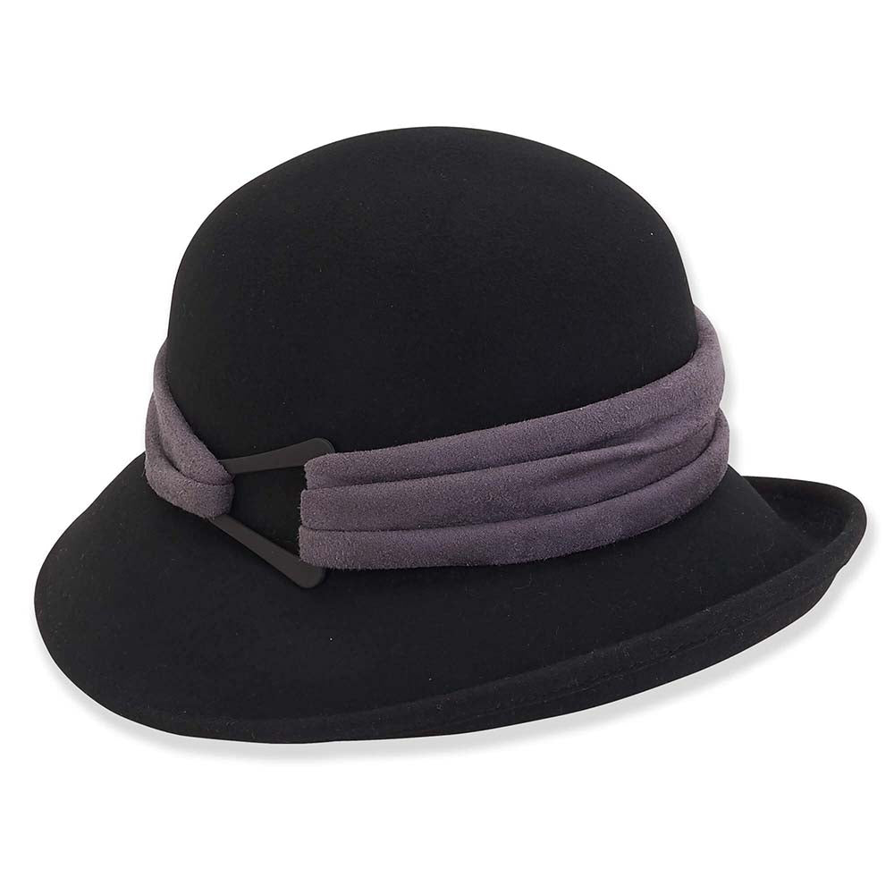 WoolFeltClochewithPleatedMicrofiberBand-Adora_Hatsblack.jpg