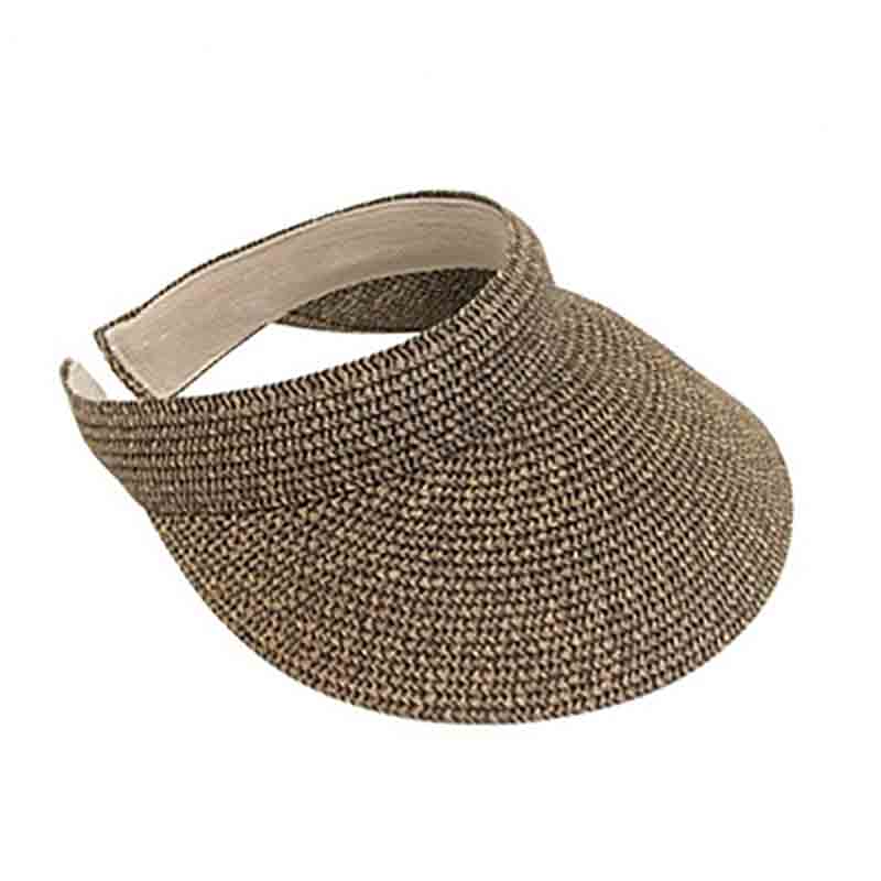 comfort_straw_clip_on_sun_visor_for_women_upf50_multitone_heathered_straw_braid_black_tweed.jpg