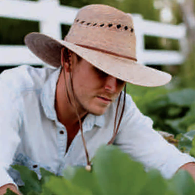 gardenerhatextrawidebrimwithventedlatticecrownchincordburntpalmleafupf50menwearinghat.jpg