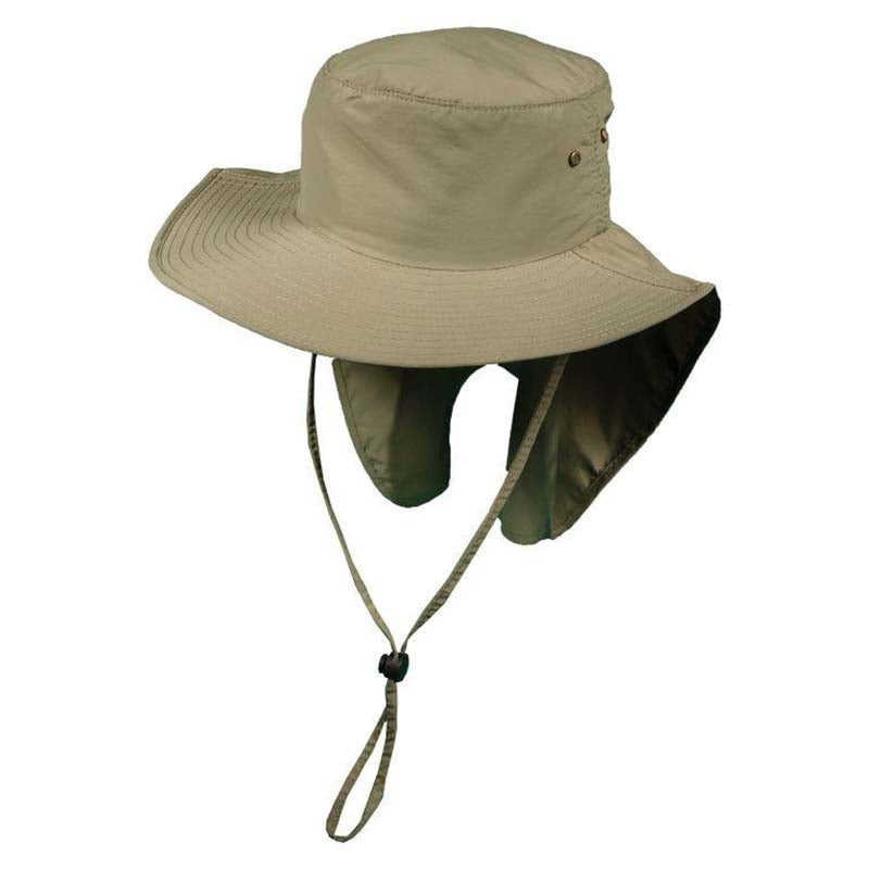 mc117_supplex_sun_hat_with_neck_cover_flap_fossil_men_dpc_hat.jpg
