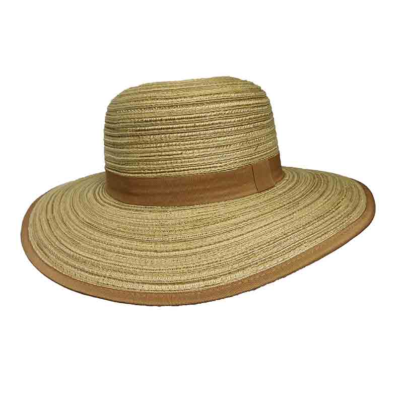 multitone_polybrain_sun_hat_milani_hats_beige_tan_light_brown.jpg