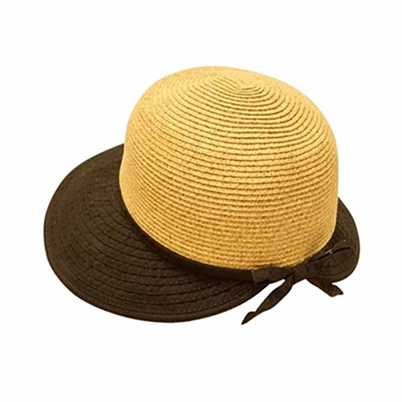straw_facesaver_cap_women_hat_ribbon_brim_sun_protection_upf50_black_boardwalk_style.jpg