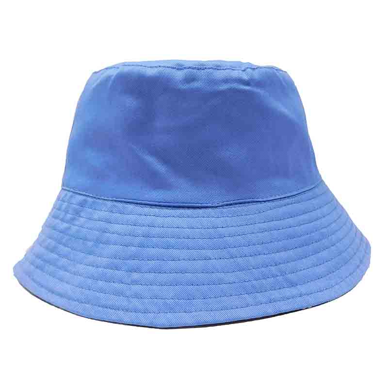 traditional_bucket_hat_reversible_floral_hawaii_palm_tree_pattern_solid_blue_inside.jpg